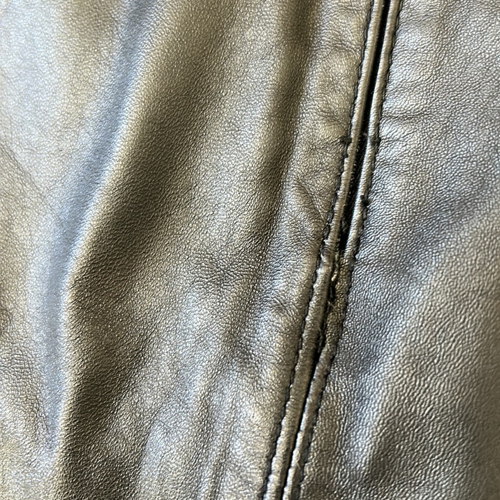 vintage rampage leather skirt - Picture 4 of 5